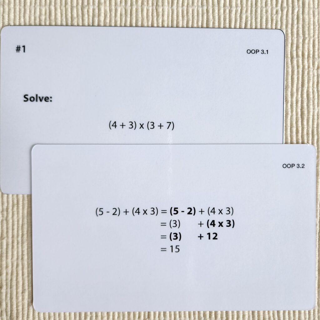 Montessori Printed Materials