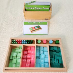 Decimal Stamp Game, Ages 9-12