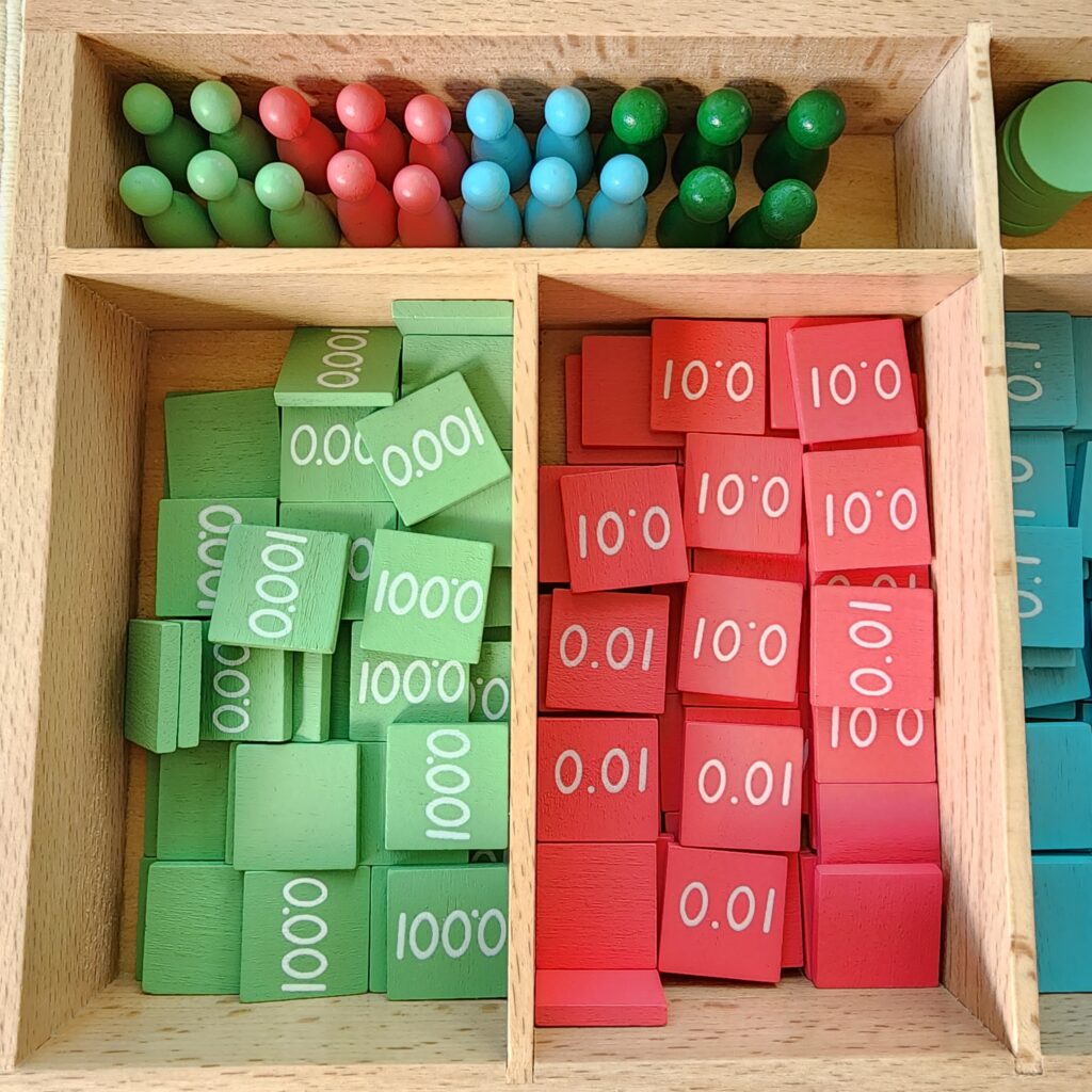 Decimal Stamp Game