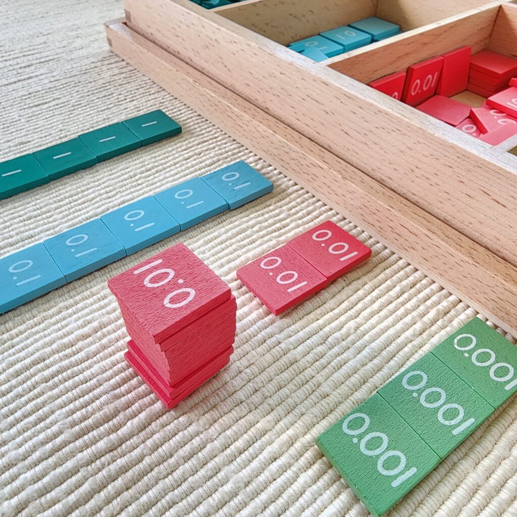 Decimal Stamp Game