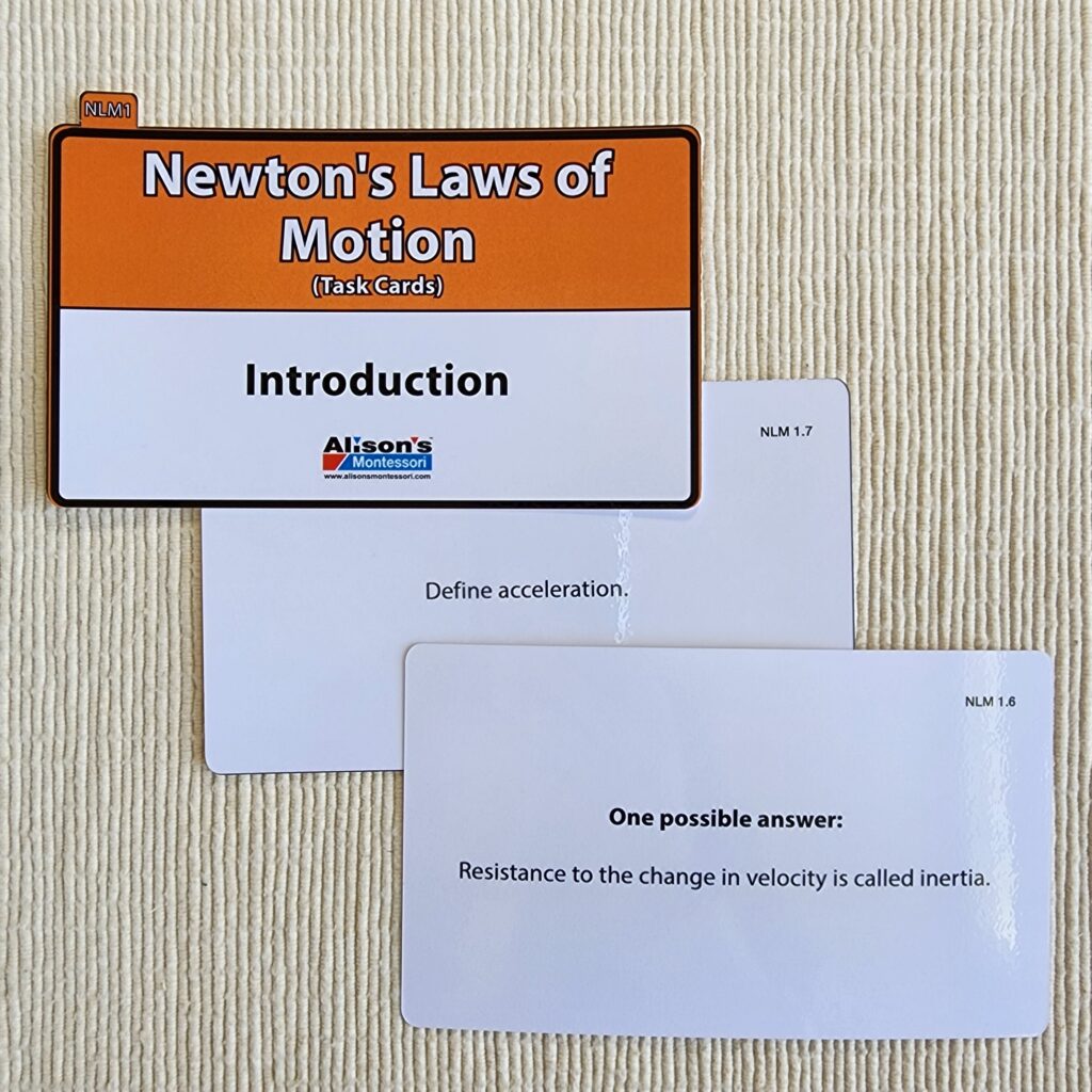 Montessori Curriculum Materials