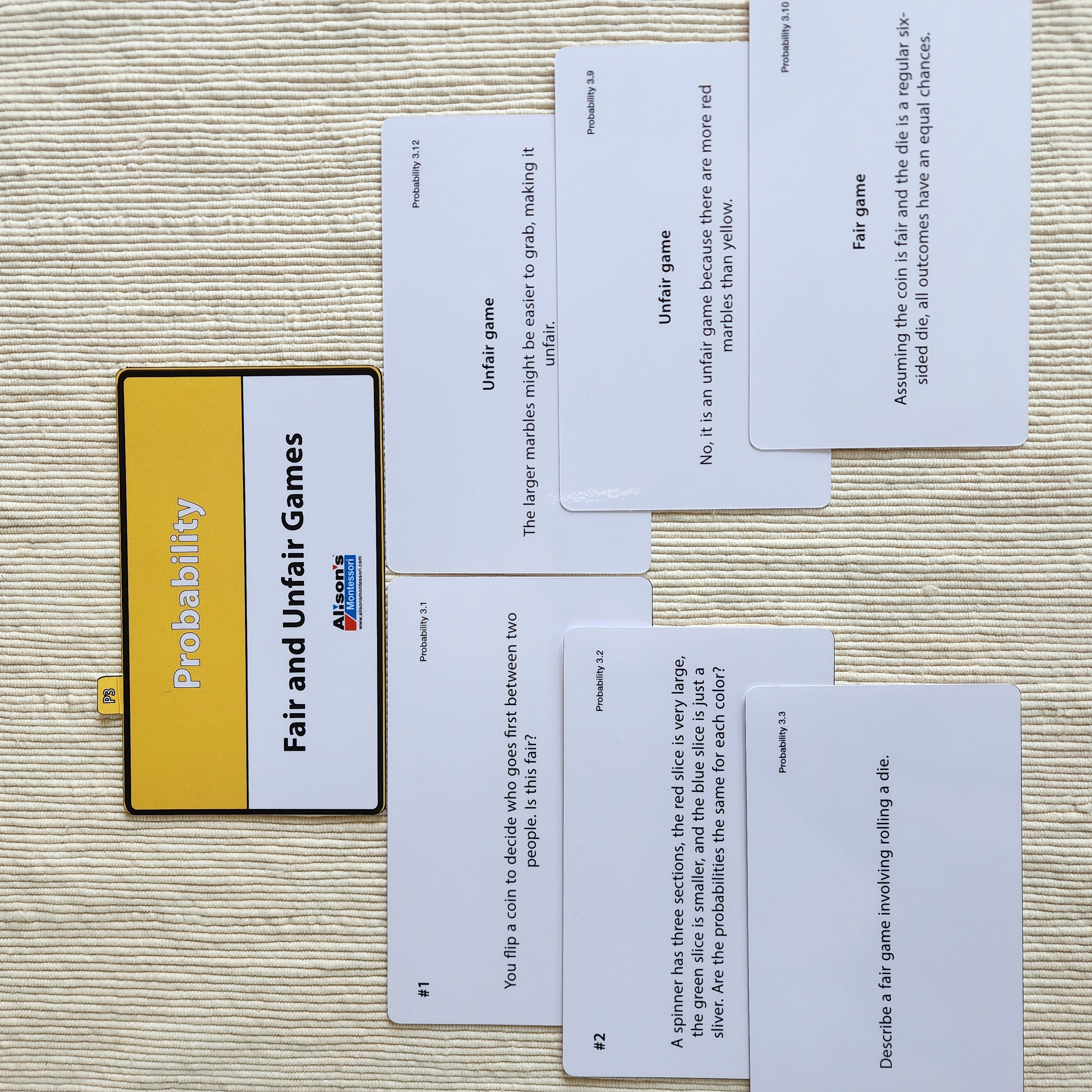 Montessori Curriculum Materials
