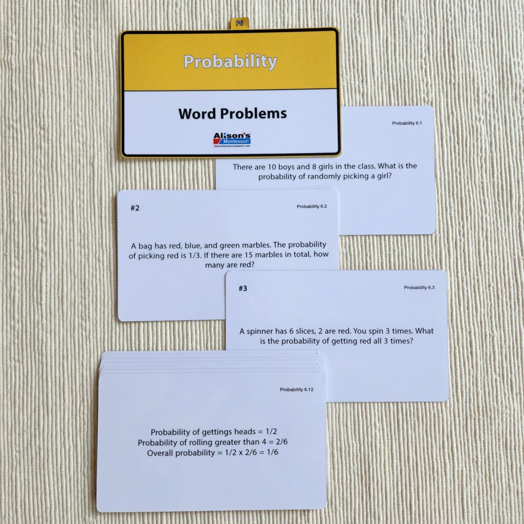 Montessori Printed Materials