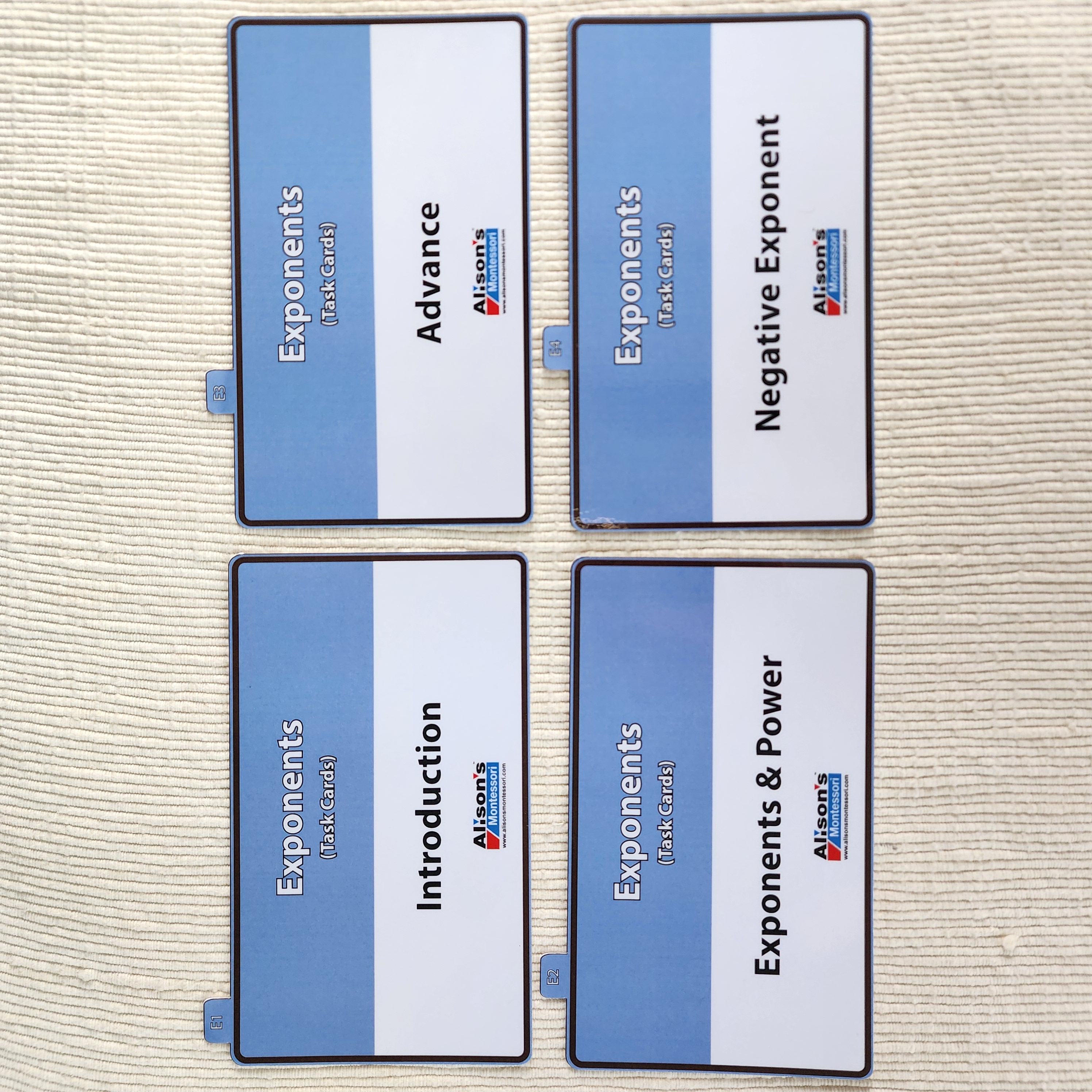 Montessori Curriculum Materials